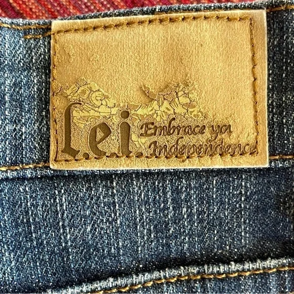 LEI Jeans Button Pockets Y2K - Picture 3 of 11